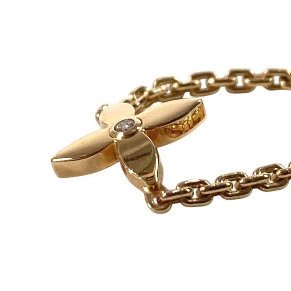 LOUIS VUITTON 18k Gold Diamond Ring - Picture 4 of 8